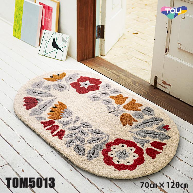 東リ（TOLI） マット TOM5103 70cm×120cm MAT 玄関やキッチン、お部屋