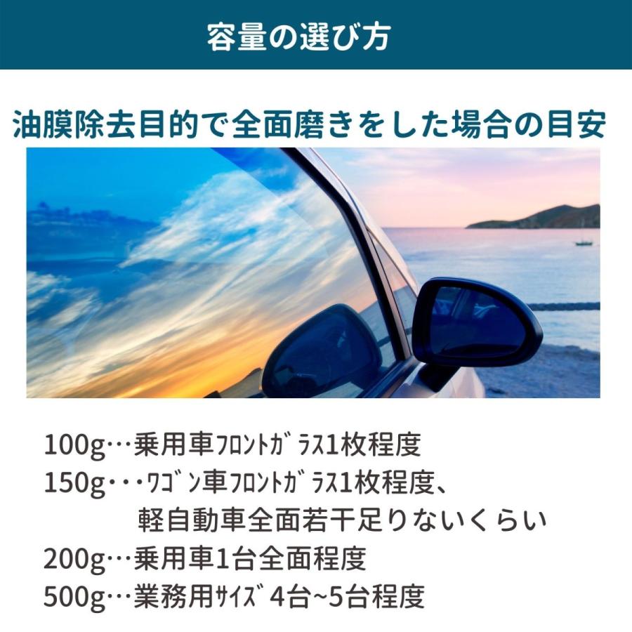 傷消し 車 油膜取り ワイパー傷 カーケア用品 油膜除去 ガラス小キズ ガラス傷 雨染み 手磨用スポンジ付 線キズ 業務用カーピカル ガラス磨き 150g Cpcomg150 カーピカルjapan Net事業部 通販 Yahoo ショッピング
