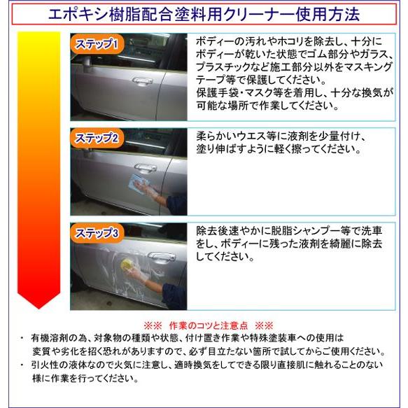 業務用 エポキシ樹脂配合塗料クリーナー 50cc 5本｜carpikal360｜02