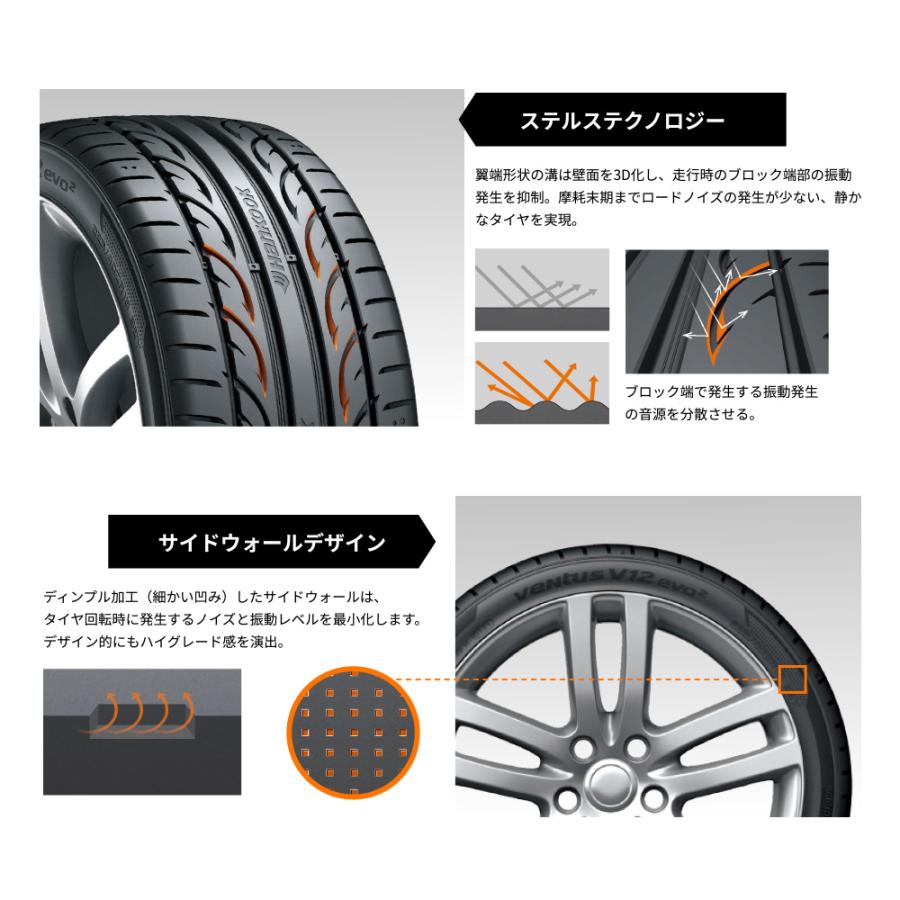 ventus HANKOOK ハンコック VENTUS ベンタス V12evo2 (K120) 225/45R19