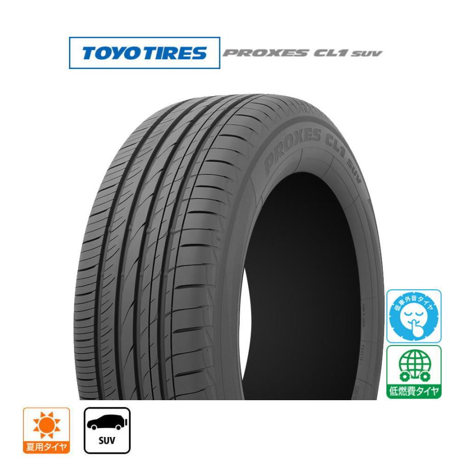 PROXES TOYO TIRES トーヨータイヤ プロクセス CL1 SUV 215/50R18 92V 