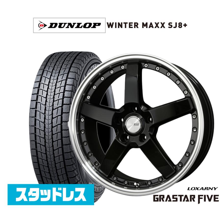ロクサーニ　スタッドレス　235/50R18 ロクサーニ スタッドレスタイヤ ホイール4本セット BADX