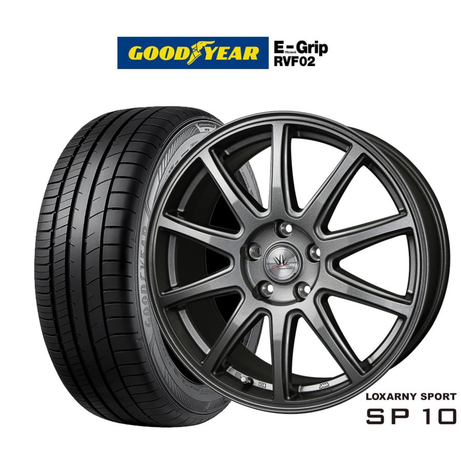 ロクサニースポーツSP10ブラックポリッシュ17×7j インセット48