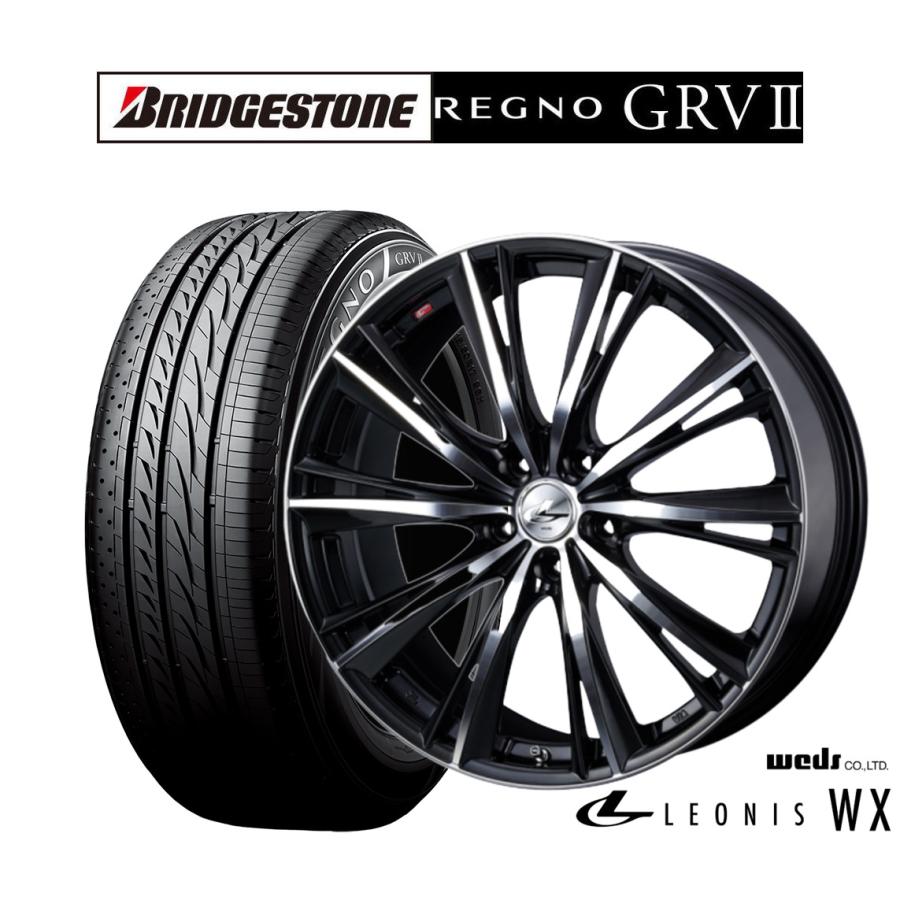 サマータイヤ ホイール4本セット ウェッズ レオニス WX ブリヂストン  