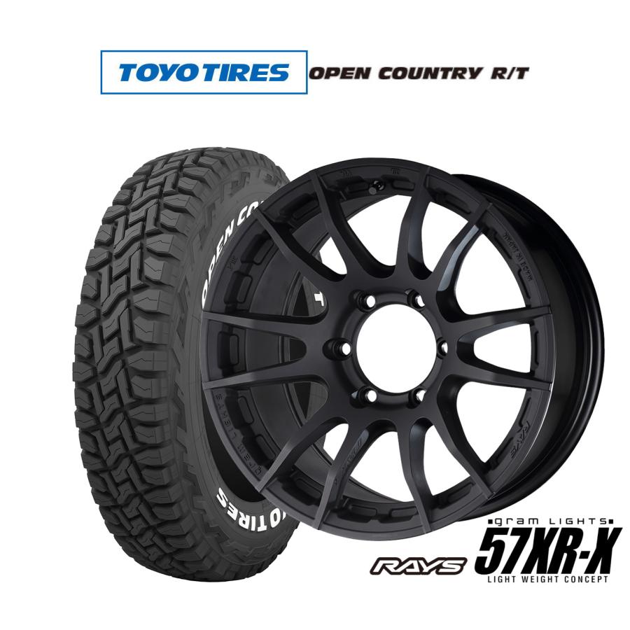 RAYS オフロードタイヤ ホイール4本セット レイズ グラムライツ 57 XR 