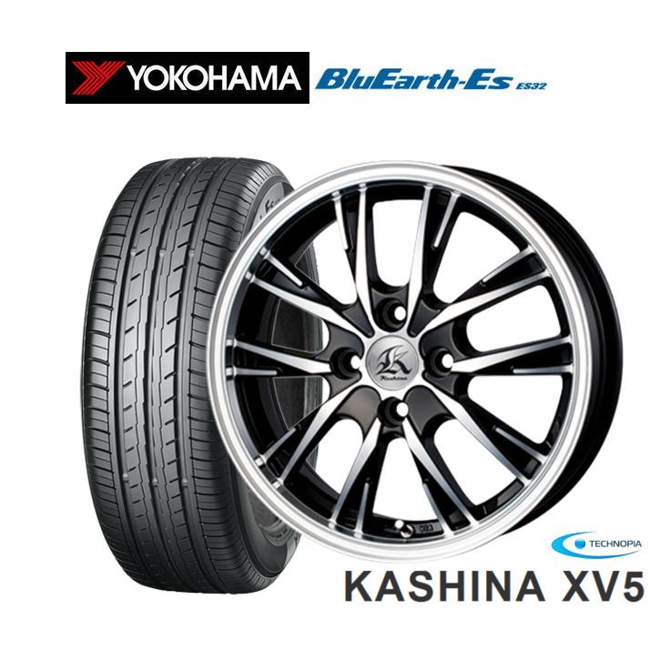 サマータイヤ ホイール4本セット テクノピア カシーナ XV-5 ヨコハマ 