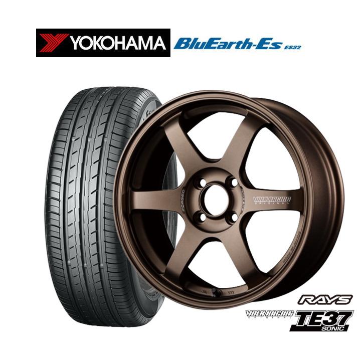 サマータイヤ ホイール4本セット レイズ ボルクレーシング TE37 SONIC 
