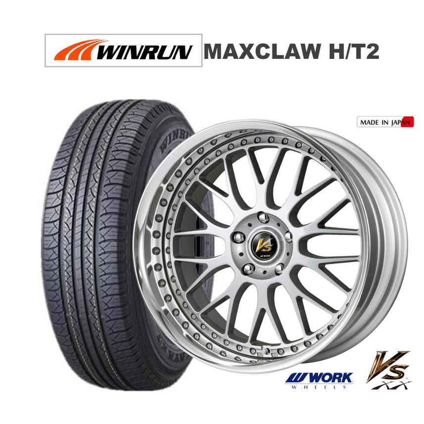 サマータイヤ ホイール4本セット ワーク VS XX WINRUN ウインラン MAXCLAW H/T 2 235/55R20