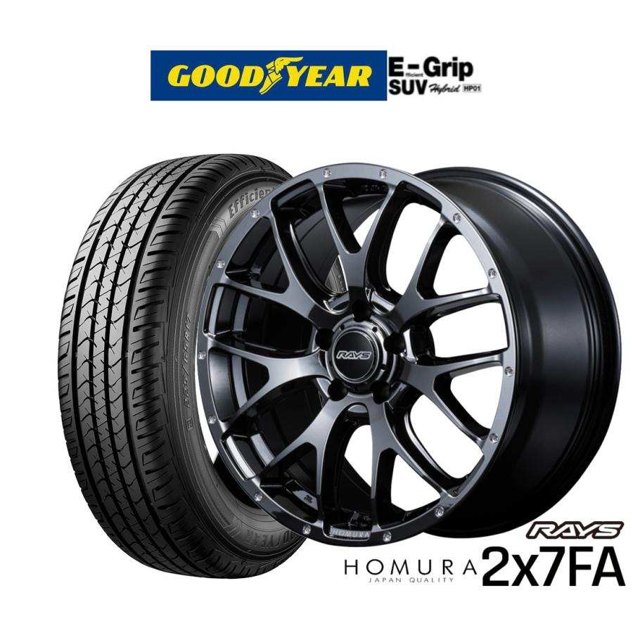 サマータイヤ ホイール4本セット レイズ HOMURA ホムラ 2×7 FA 