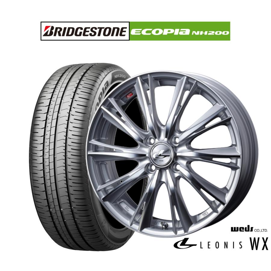 ホイールタイヤ4本セット ブリヂストン ECOPIA 195/65R15 エコピア