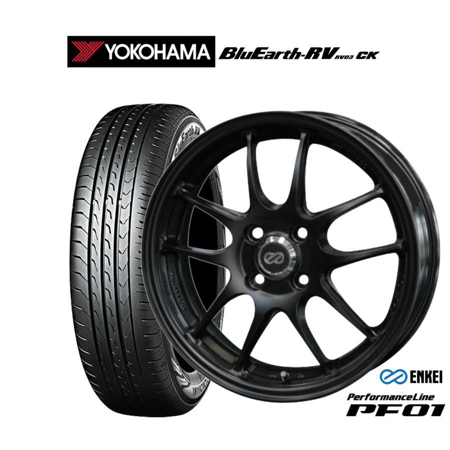 ENKEI PF03 15インチ 165/55R15 ブルーアース