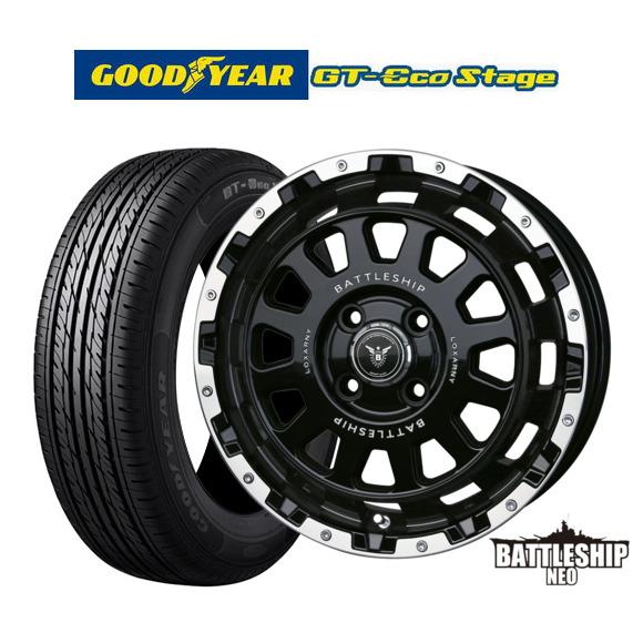 ロクサーニ サマータイヤ ホイール4本セット BADX バトルシップ NEO