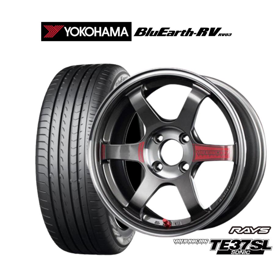 RAYS サマータイヤ ホイール4本セット レイズ ボルクレーシング TE37 