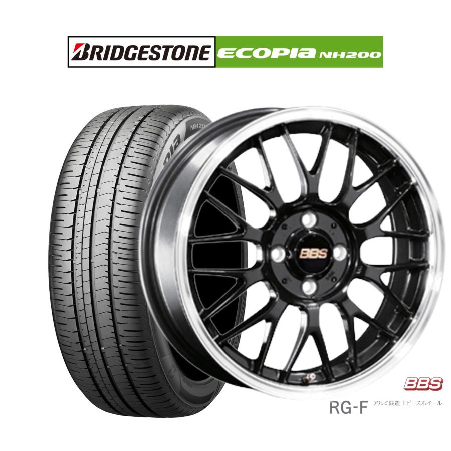 BBS サマータイヤ ホイール4本セット BBS JAPAN RG-F ブリヂストン