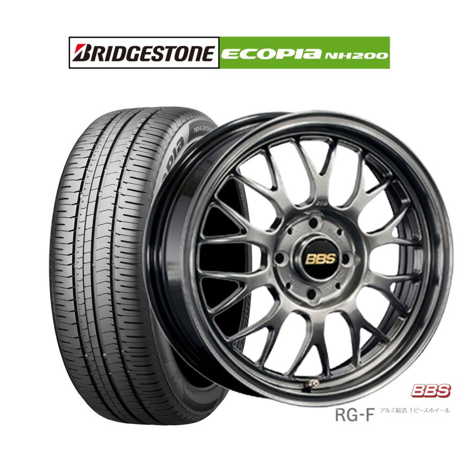 半価直販 サマータイヤ ホイール4本セット BBS JAPAN RG-F
