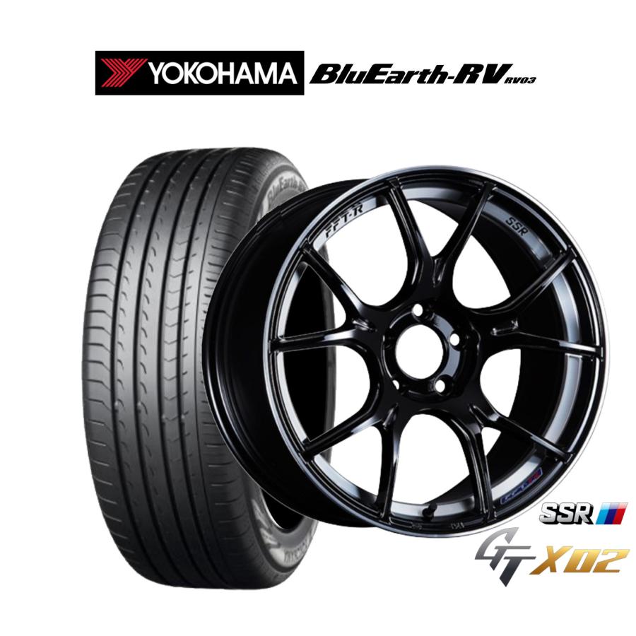 SSR サマータイヤ ホイール4本セット タナベ SSR GT X02 ヨコハマ 