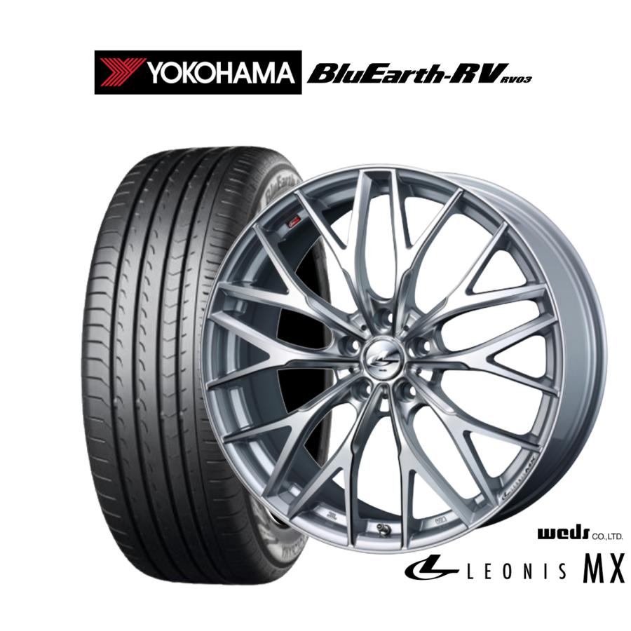 WEDS サマータイヤ ホイール4本セット ウェッズ レオニス MX ヨコハマ 