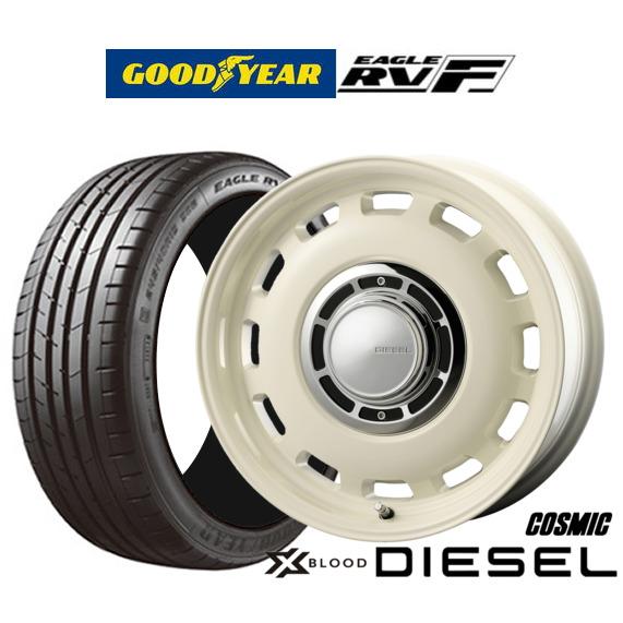 サマータイヤ ホイール4本セット コスミック クロスブラッド  