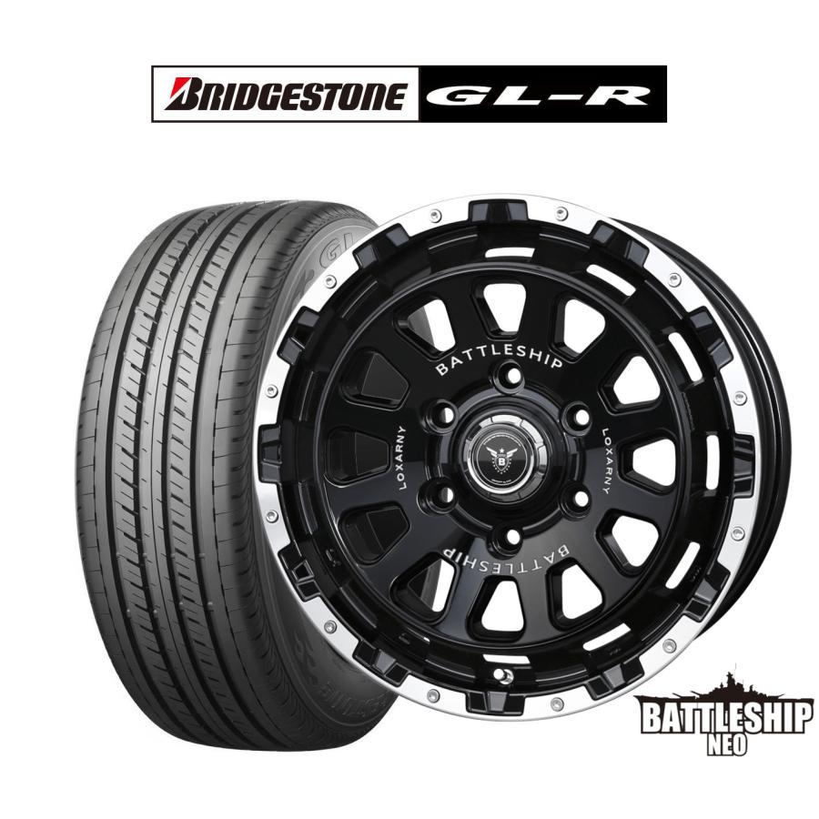 サマータイヤ ホイール4本セット BADX ロクサーニ バトルシップ ネオ