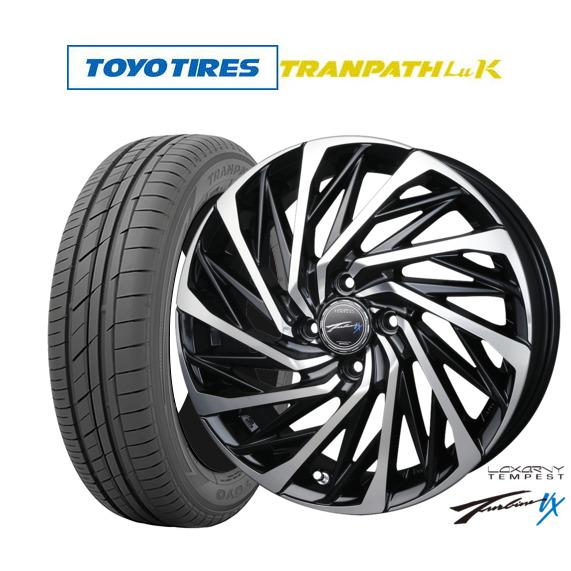 サマータイヤ ホイール4本セット BADX ロクサーニ テンペストタービンVX トーヨータイヤ トランパス LuK 165/45R16