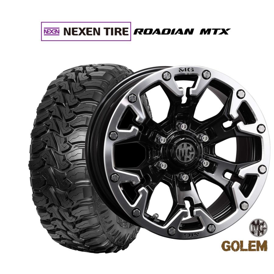 Sale セール サマータイヤ ホイール4本セット クリムソン Mg ゴーレム Nexen ネクセン Roadian Mtx Rm7 285 70r17 大幅値引き中 Vapeshoplebanon Com