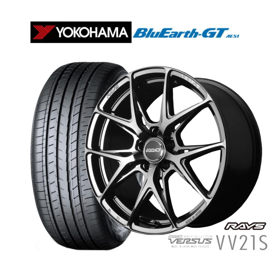 215/40R18 RAYS VERSUS アルミホイールセット 4本