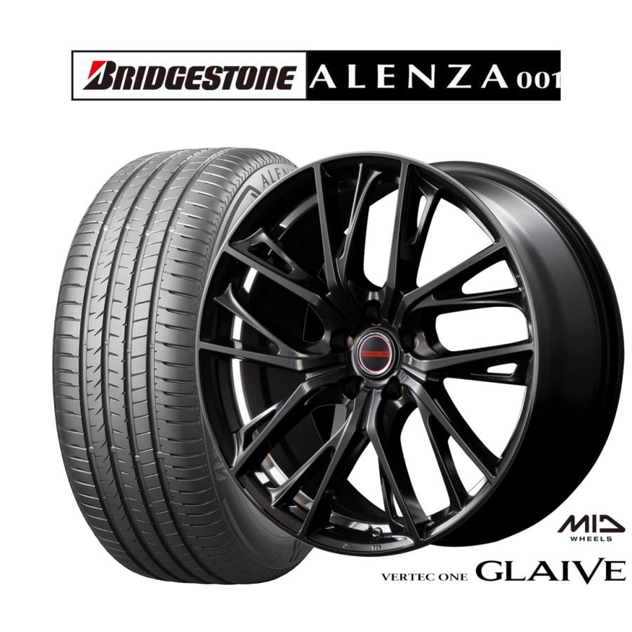 サマータイヤ Paypayモール車 バイク 自転車 ホイール4本セット Mid ヴァーテック ワン グレイブ ブリヂストン アレンザ ワン ブリヂストン 通販 001 カーポートマルゼン Alenza 255 50r 人気ブランドの