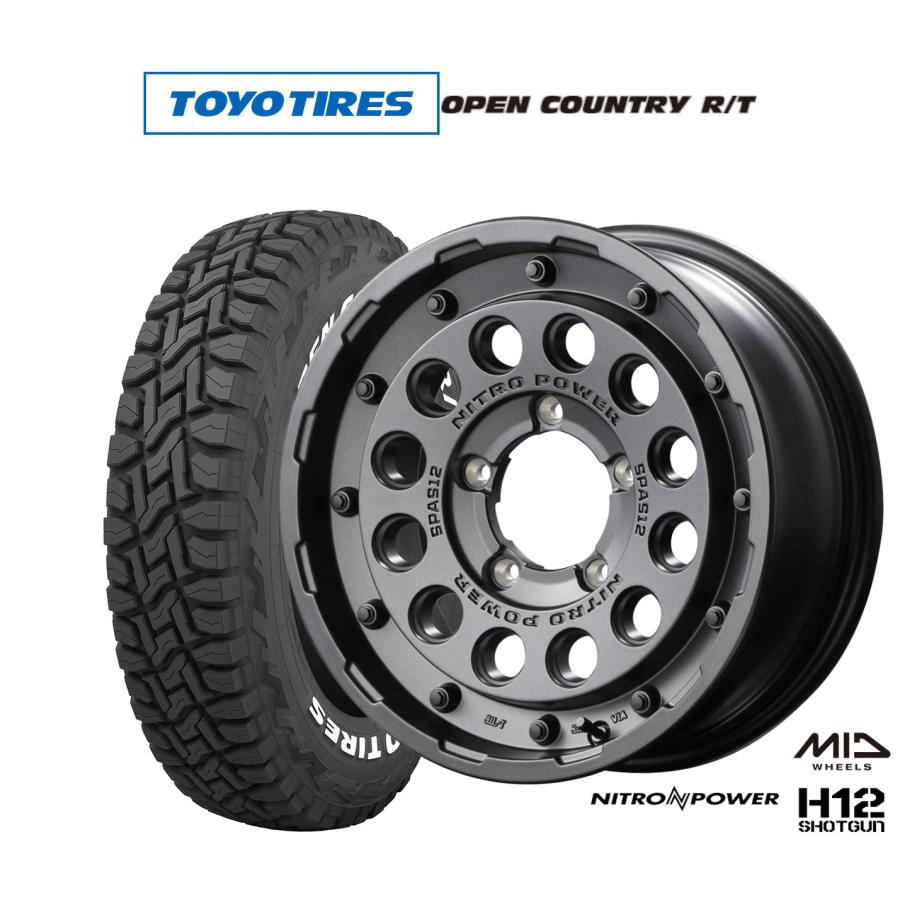 トーヨー　オープンカントリーRT ナイトロパワーH6 17インチ　4本セット トーヨータイヤ オープンカントリーrt（NITRO POWER／自動車 夏タイヤ