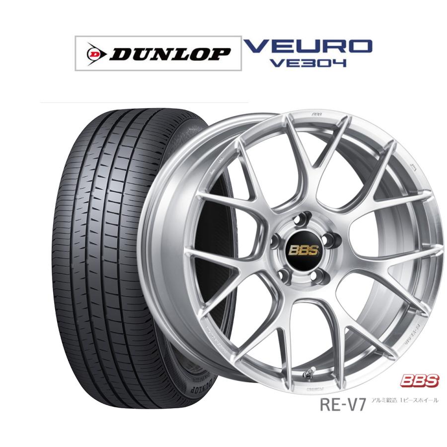 サマータイヤ ホイール4本セット BBS JAPAN RE-V7 ダンロップ VEURO 