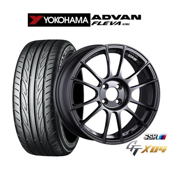 SSR サマータイヤ ホイール4本セット タナベ GT X04 ヨコハマ ADVAN 