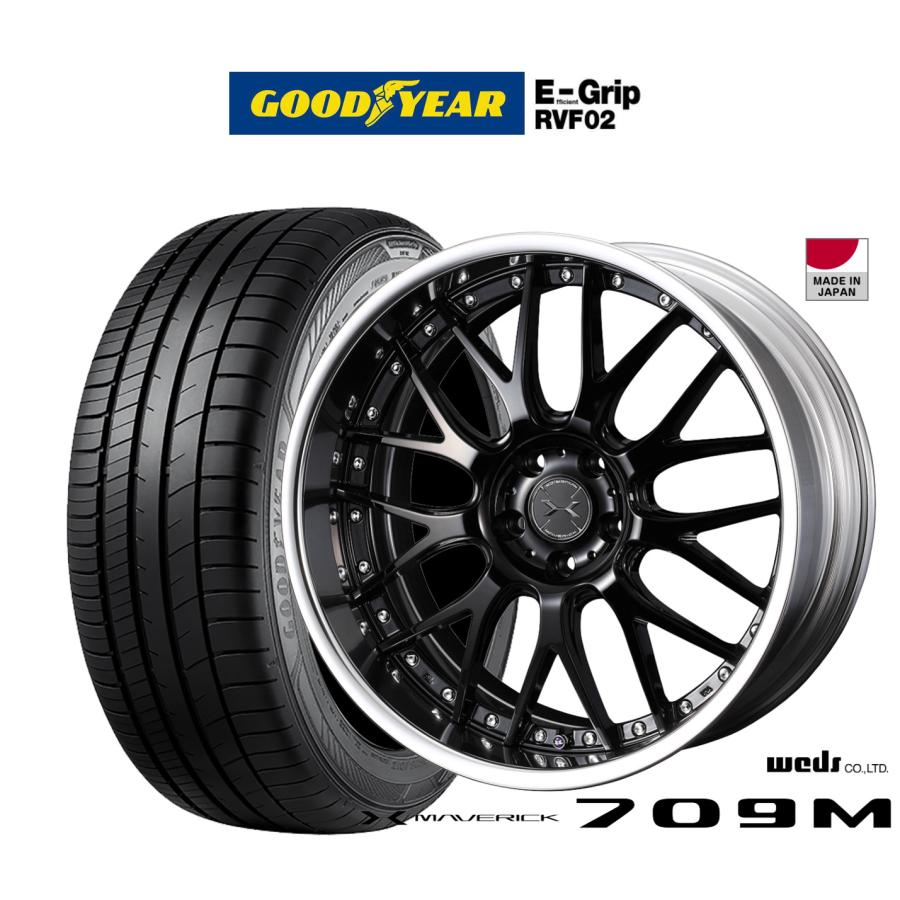 送料込み】【MAVERICK 709M】タイヤホイール19インチ(4本セット)