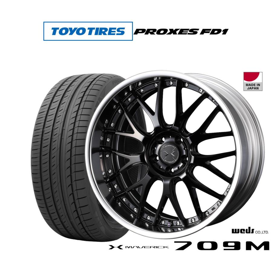 WEDS　マーベリック709M　18インチホイール＆タイヤ　4本セット WEDS サマータイヤ ホイール4本セット ウェッズ マーベリック
