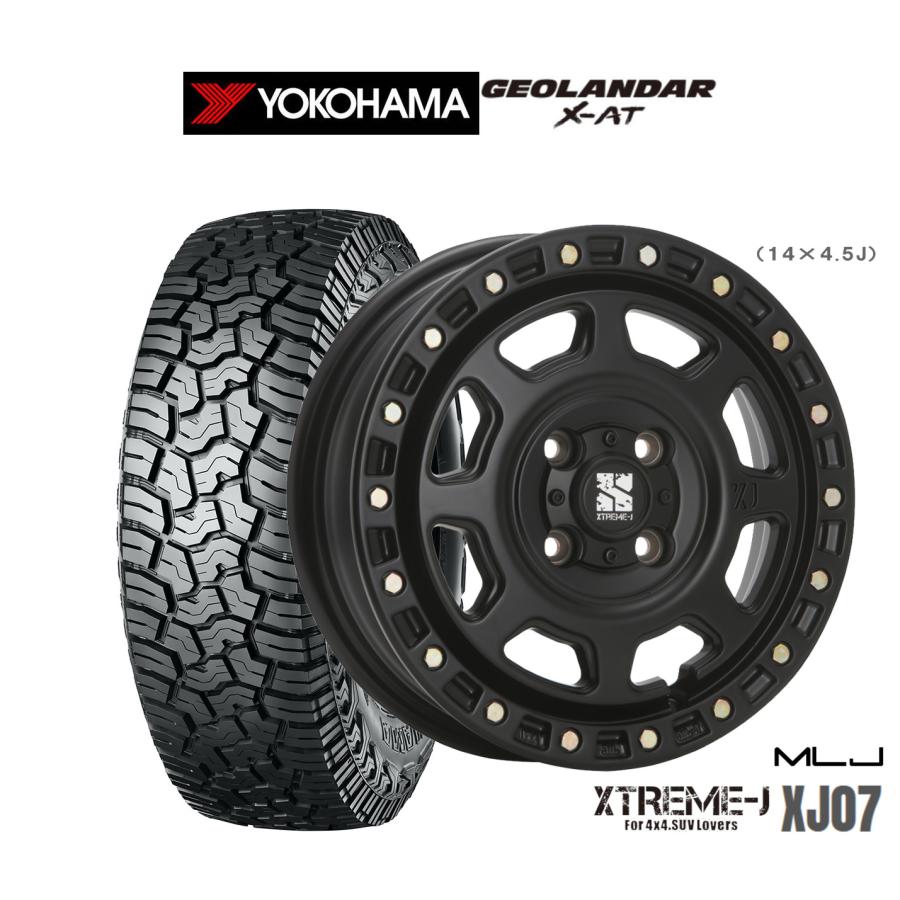 サマータイヤ ホイール4本セット MLJ エクストリーム XJ07 ヨコハマ