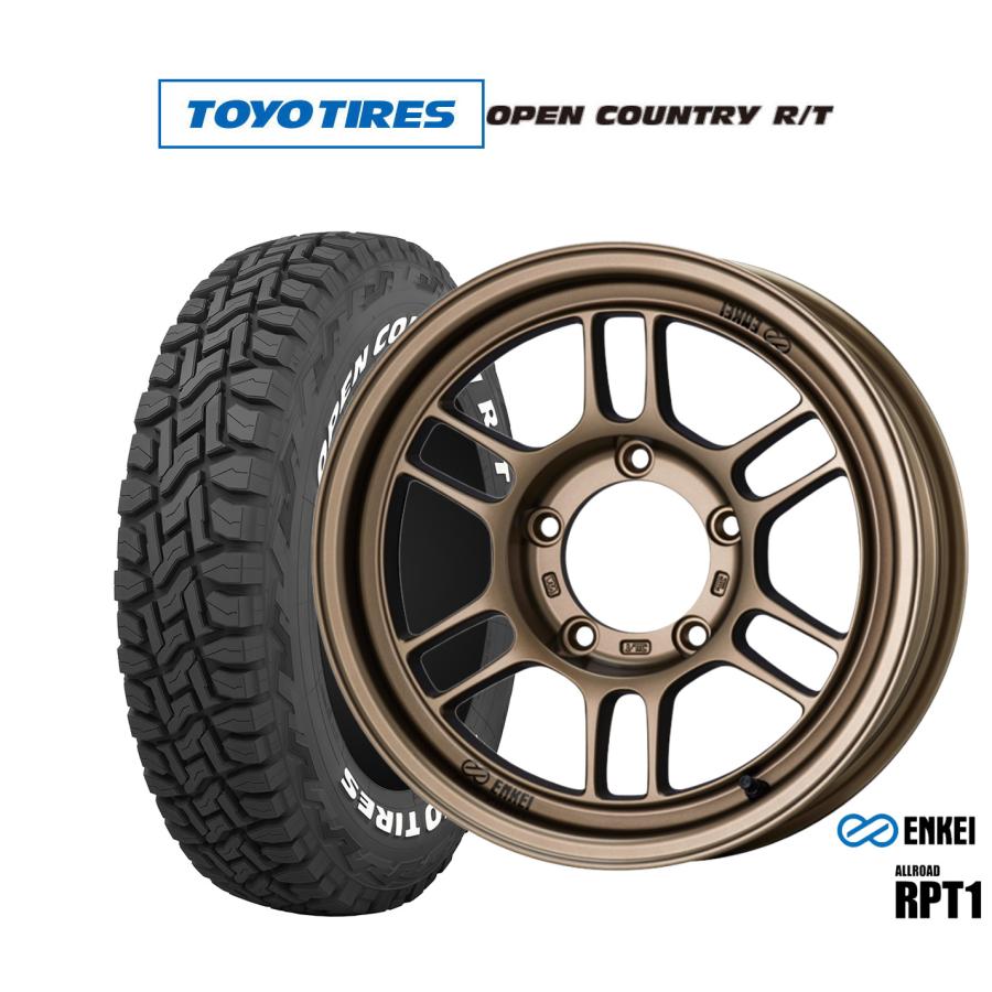 エンケイrpt1 トーヨーオープンカントリー ENKEI（エンケイ） オフロードタイヤ ホイール4本セット RPT1 For