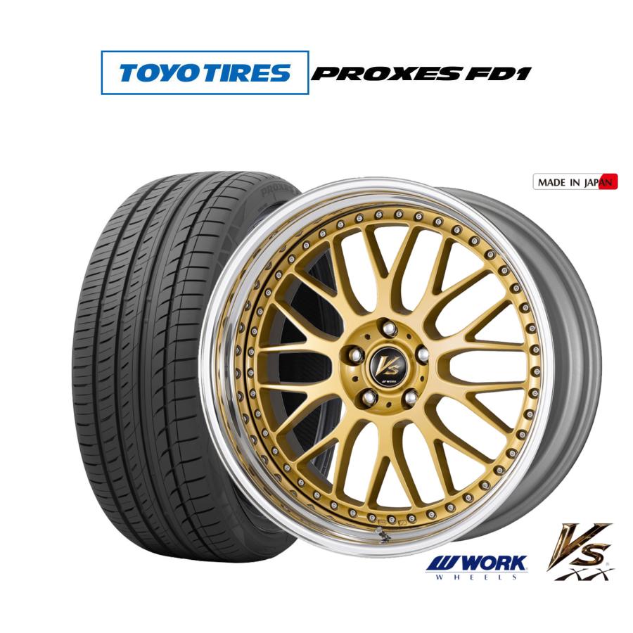 サマータイヤ ホイール4本セット ワーク VS XX トーヨータイヤ