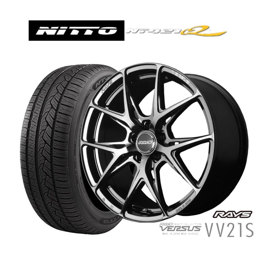 RAYS サマータイヤ ホイール4本セット レイズ ベルサス VV21S NITTO 