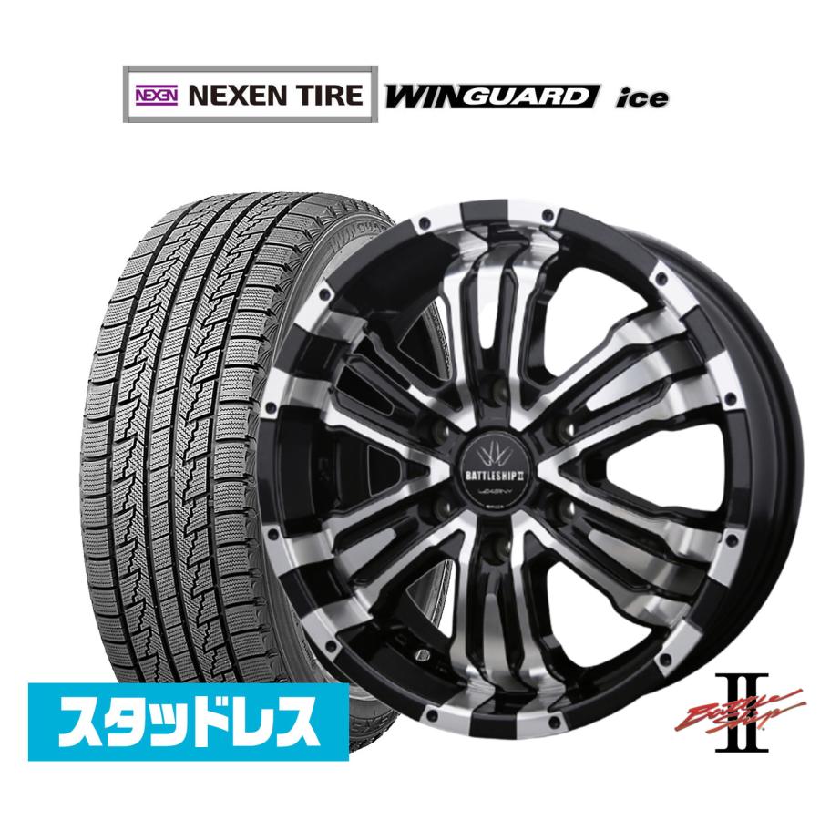 BATTLESHIP（バトルシップ） ホイールタイヤセット 215/65R16 ロクサーニ サマータイヤ ホイール4本セット BADX バトルシップ NEO