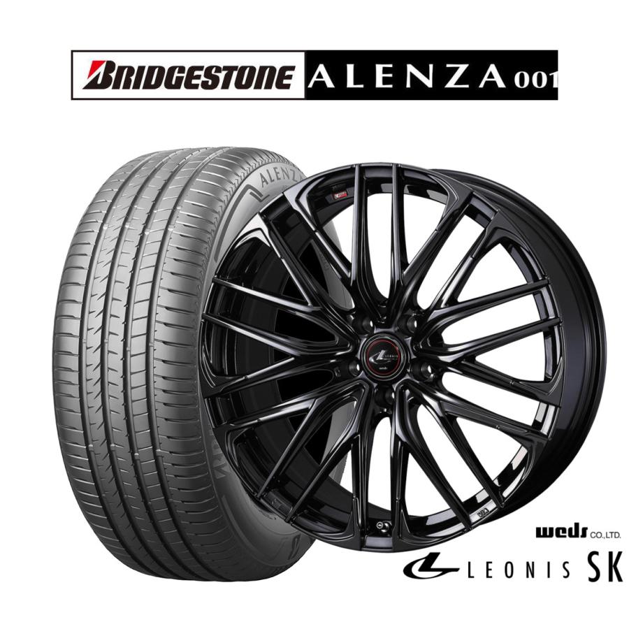 WEDS（ウェッズ） サマータイヤ ホイール4本セット レオニス SK BLACK