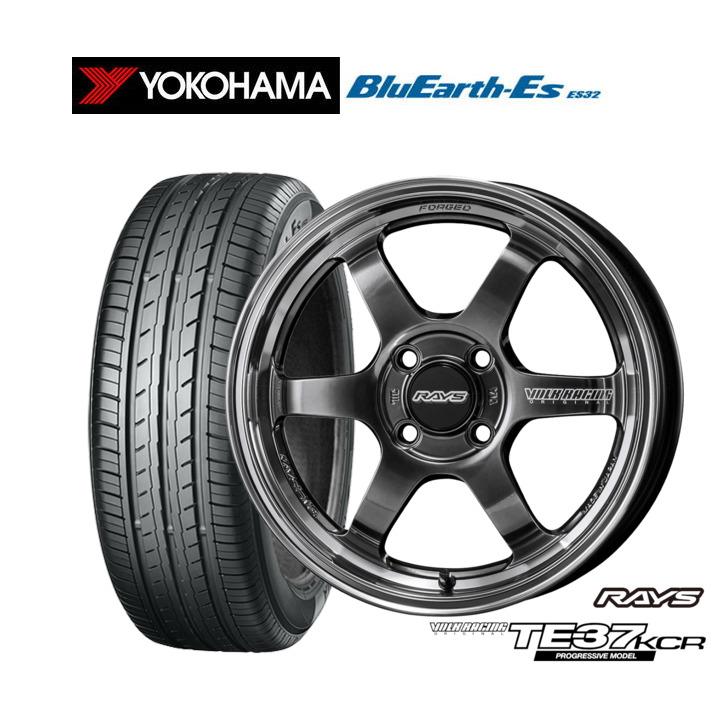 サマータイヤ ホイール4本セット レイズ ボルクレーシング TE37 KCR  