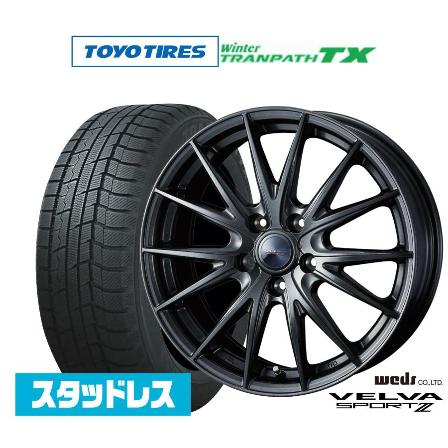 TOYO スタッドレスタイヤ 18インチホイールセット MXキャップ付き