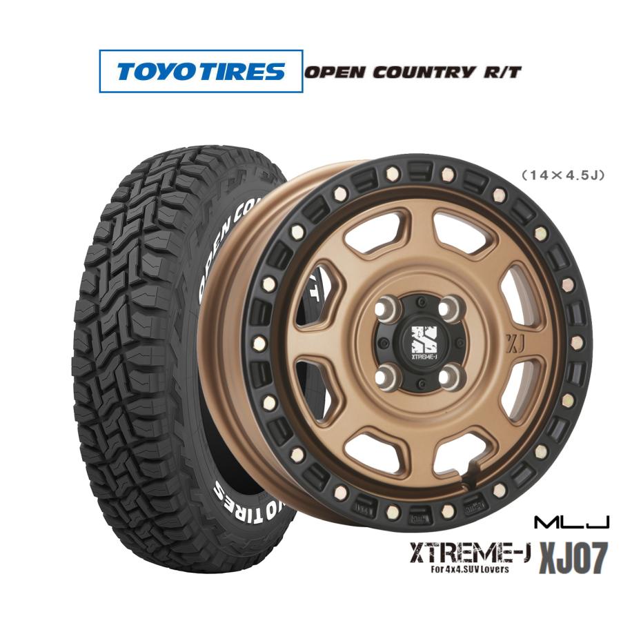 オフロードタイヤ ホイール4本セット MLJ エクストリーム XJ07