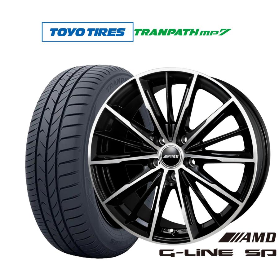 サマータイヤ ホイール4本セット BADX AMD G-Line SP トーヨータイヤ