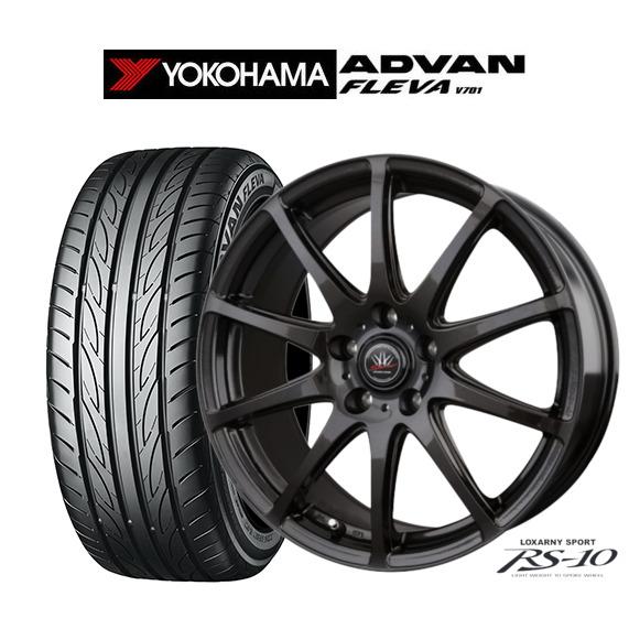 サマータイヤ ホイール4本セット BADX ロクサーニスポーツ RS-10 