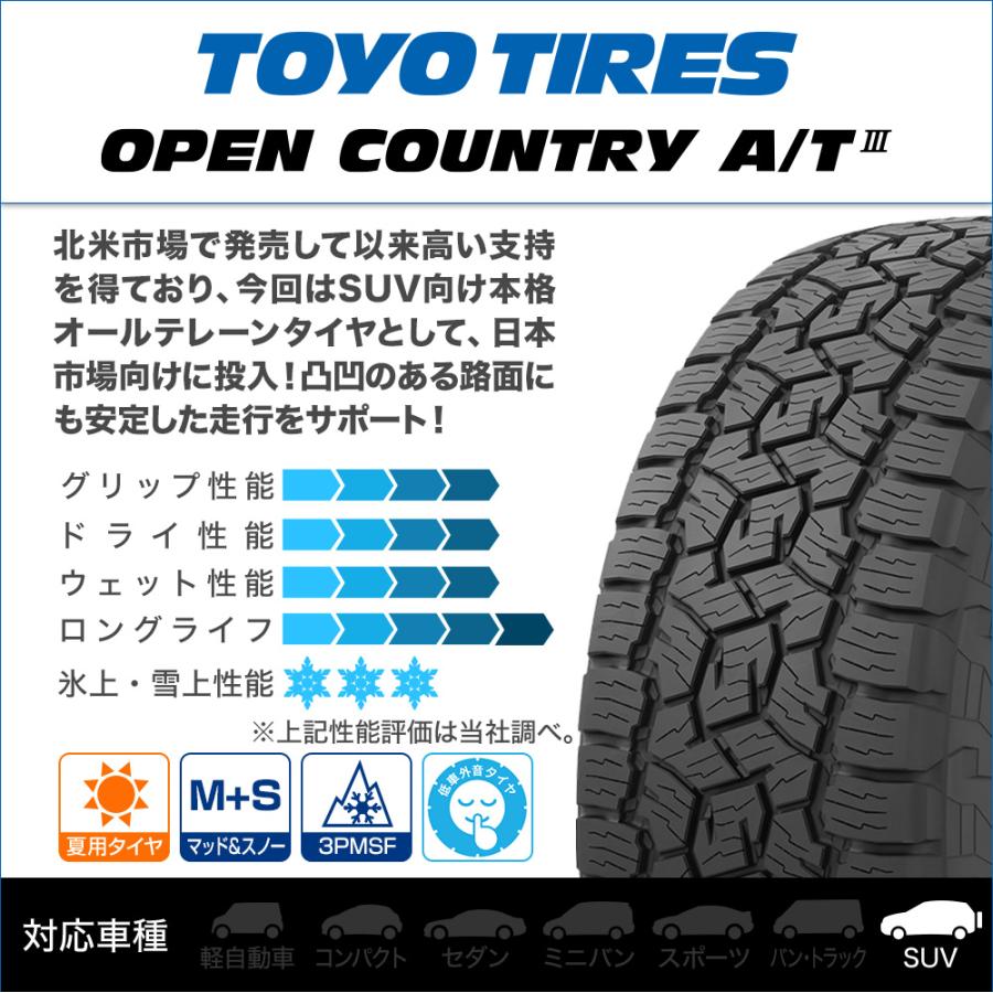 サマータイヤ ホイール4本セット BADX ロクサーニ バトルシップ NEO(ネオ) トーヨータイヤ オープンカントリー A/T III (AT3) 225/70R16｜carport-maluzen｜02