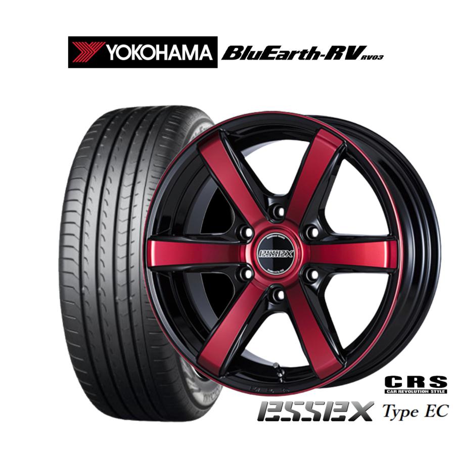 ESSEX 18インチホイールセット YOKOHAMAタイヤ付き
