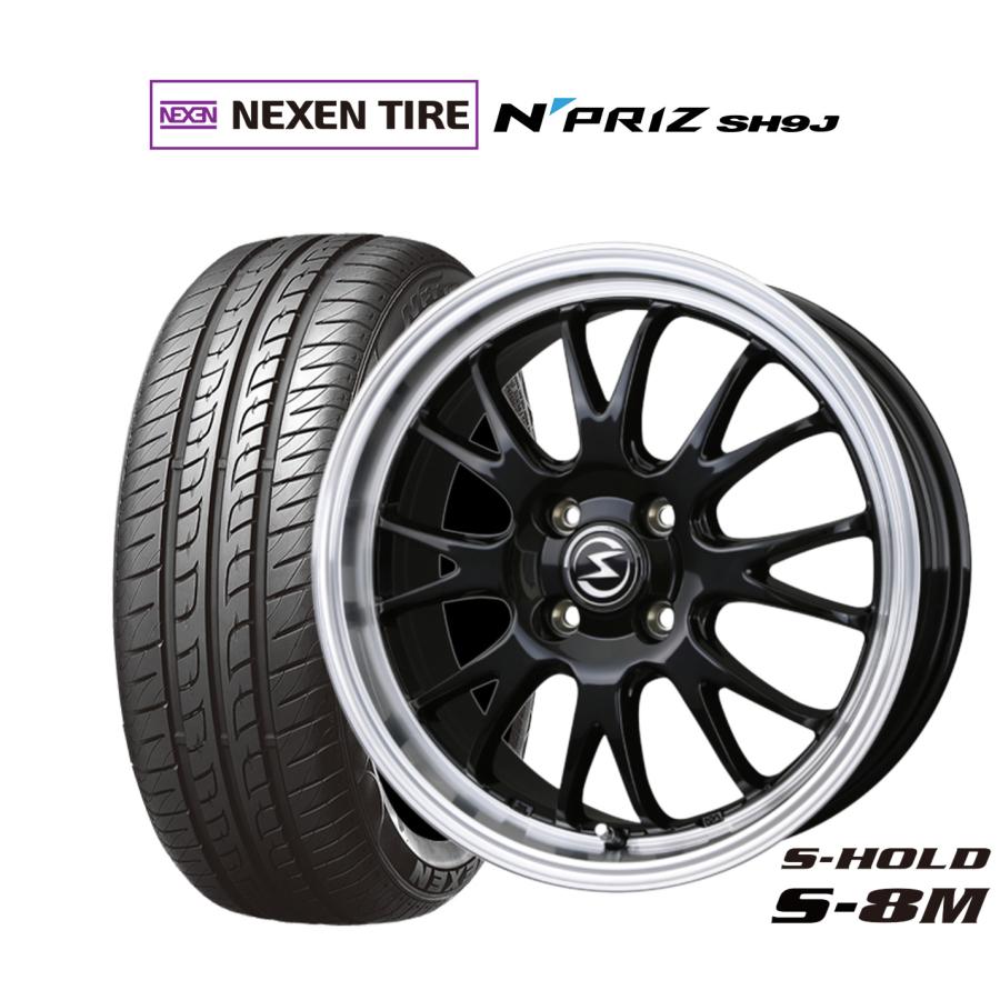 サマータイヤ ホイール4本セット BADX エスホールド S-8M NEXEN