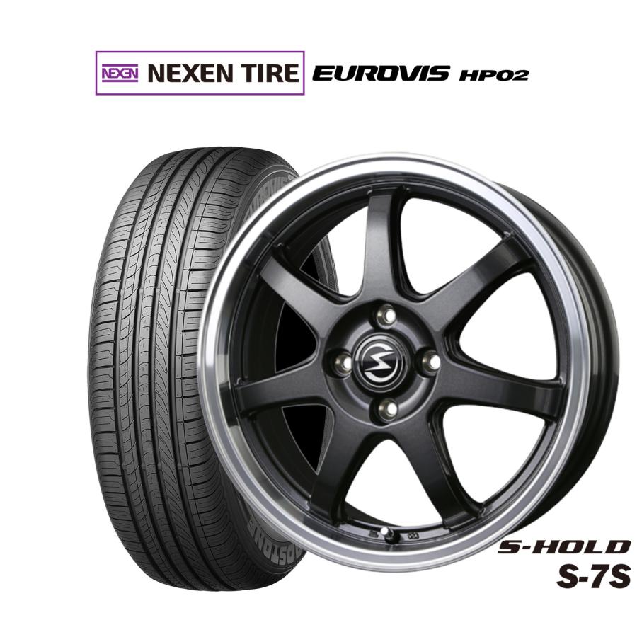 サマータイヤ ホイール4本セット BADX エスホールド S-7S NEXEN