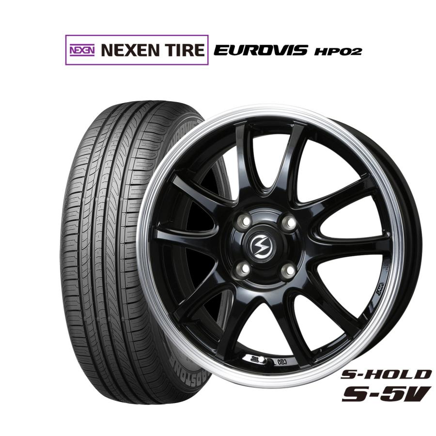 サマータイヤ ホイール4本セット BADX エスホールド S-5V NEXEN