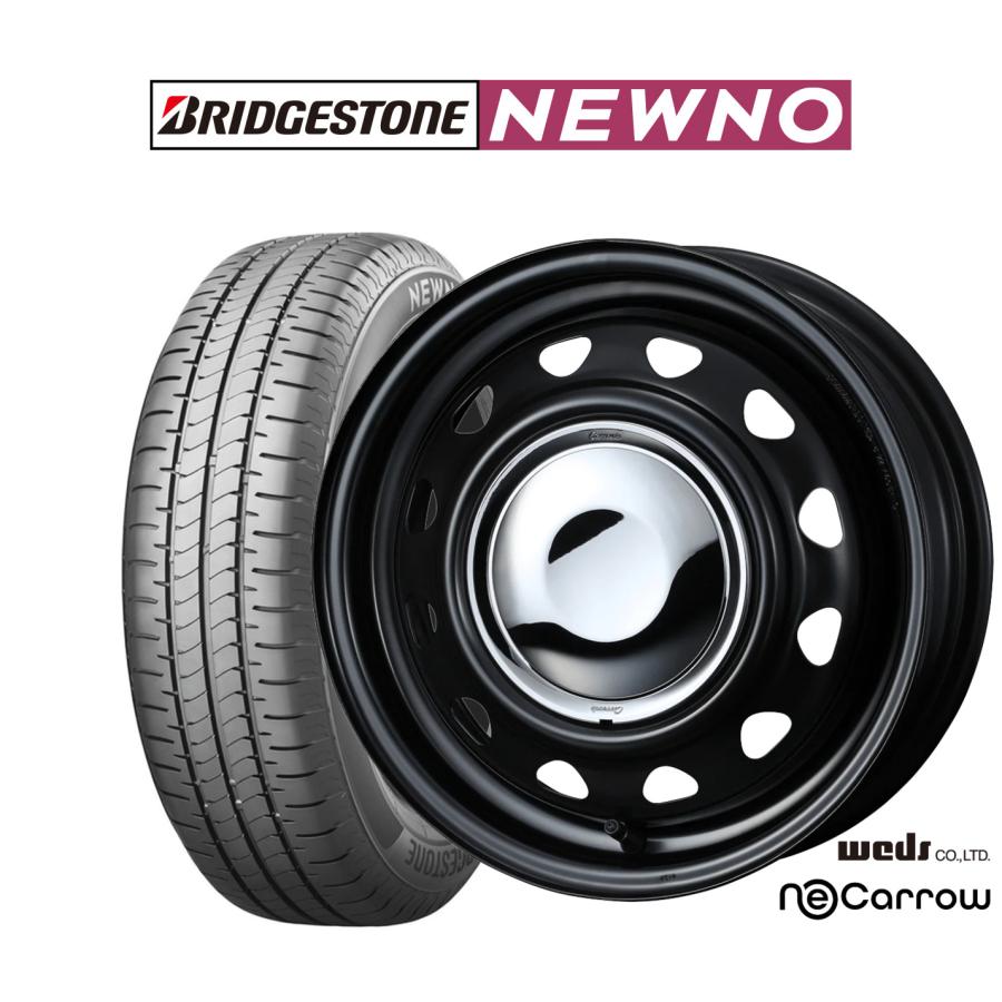 155/65R14 夏タイヤ 2025年製 ブリヂストン スチールホイール