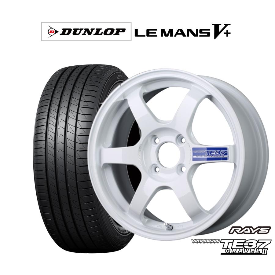 RAYS サマータイヤ ホイール4本セット レイズ ボルクレーシング TE37 